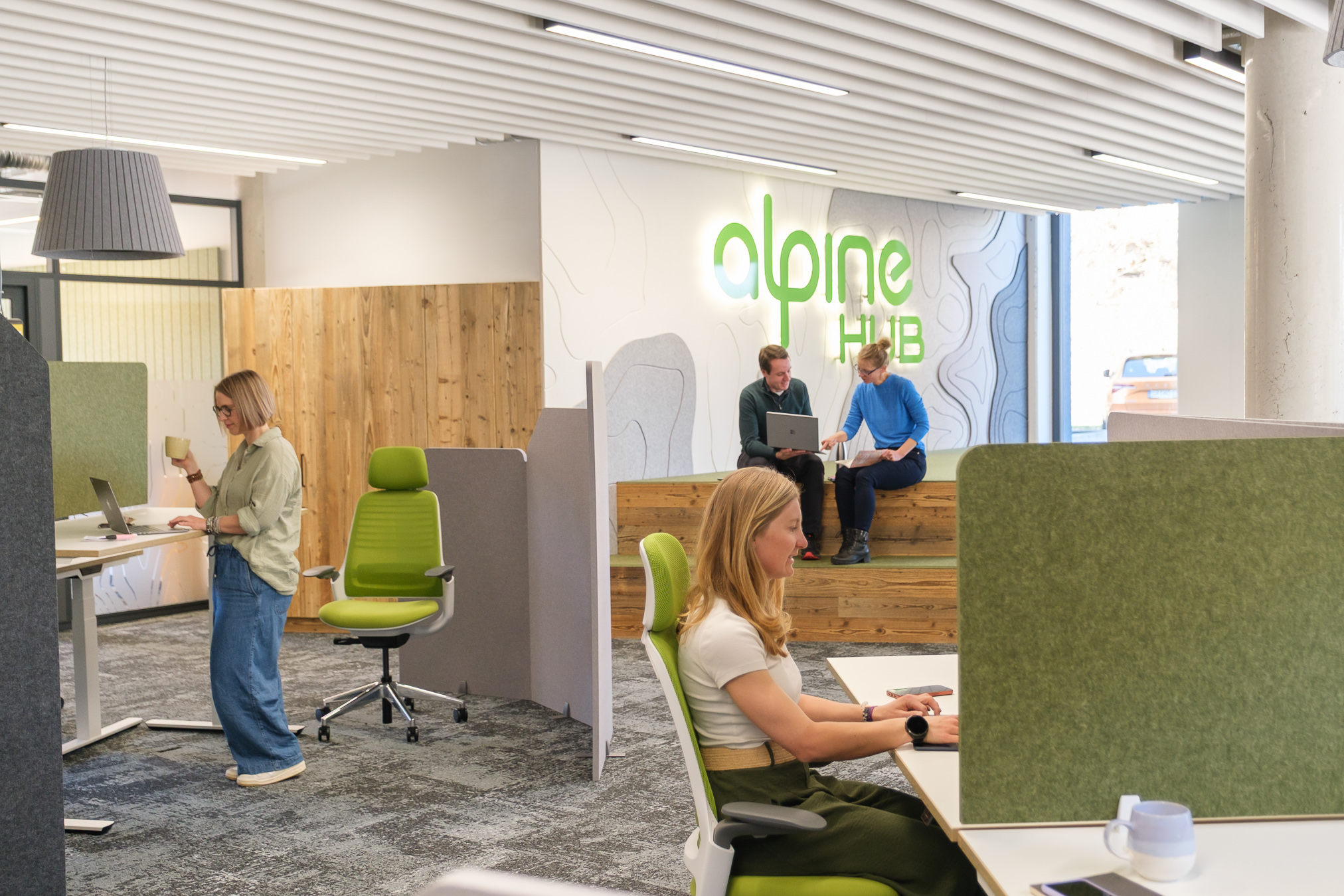 Coworking spaces - Bavaria - Community Area - Alpine Hub