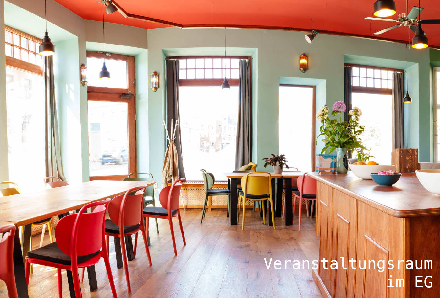 Coworking Spaces - Sachsen-Anhalt - Eventraum Cafeteria - Coworking am Klaustor