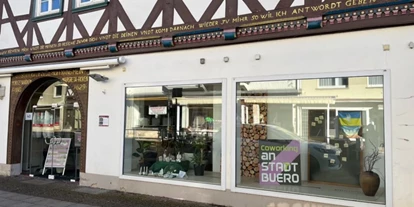 Coworking Spaces - Niedersachsen - Gebäude von außen - anStadtBuero Uslar