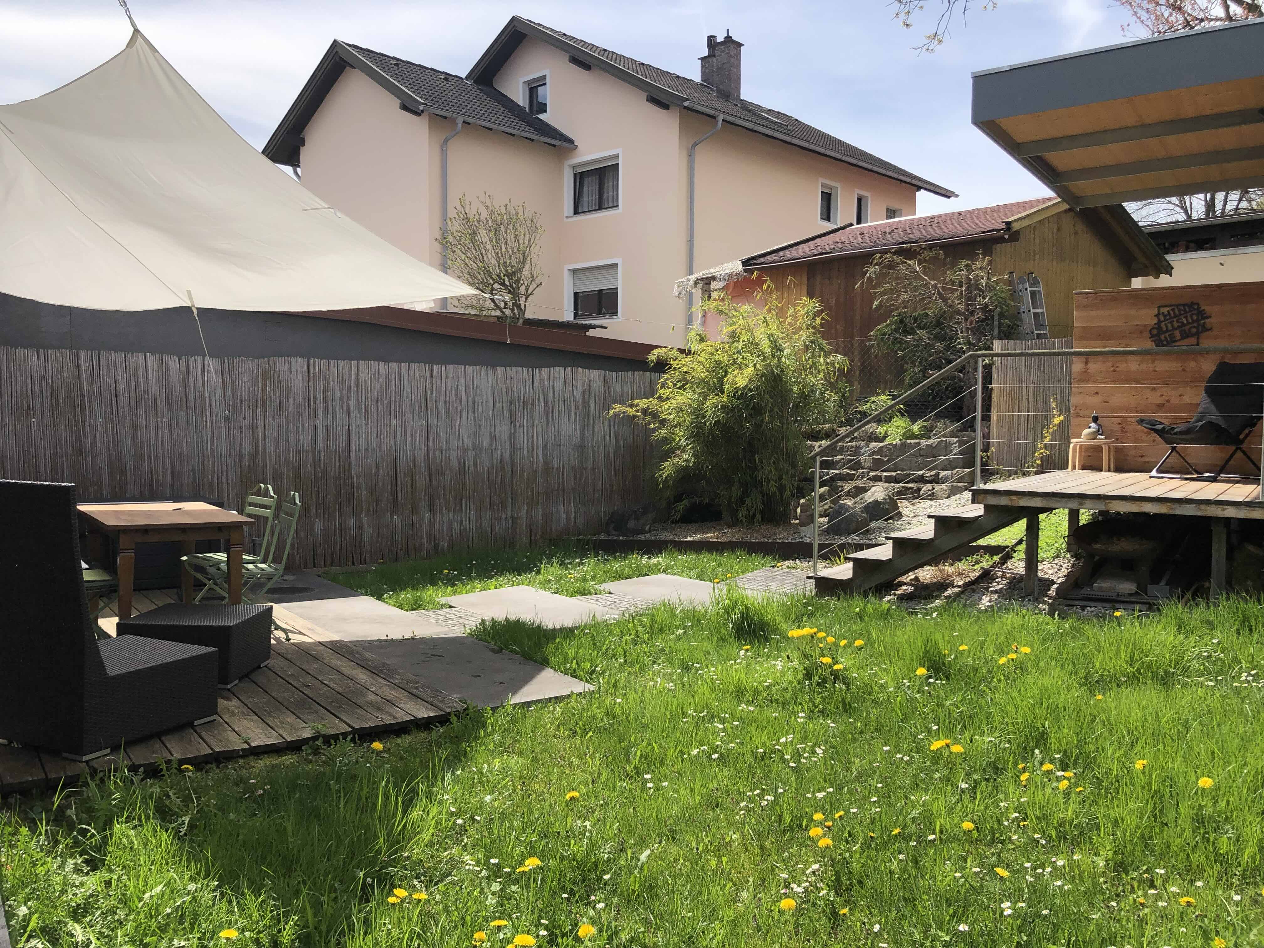 Coworking Space: Garten zur Mitnutzung - CoWorken in den WestCoastStudios