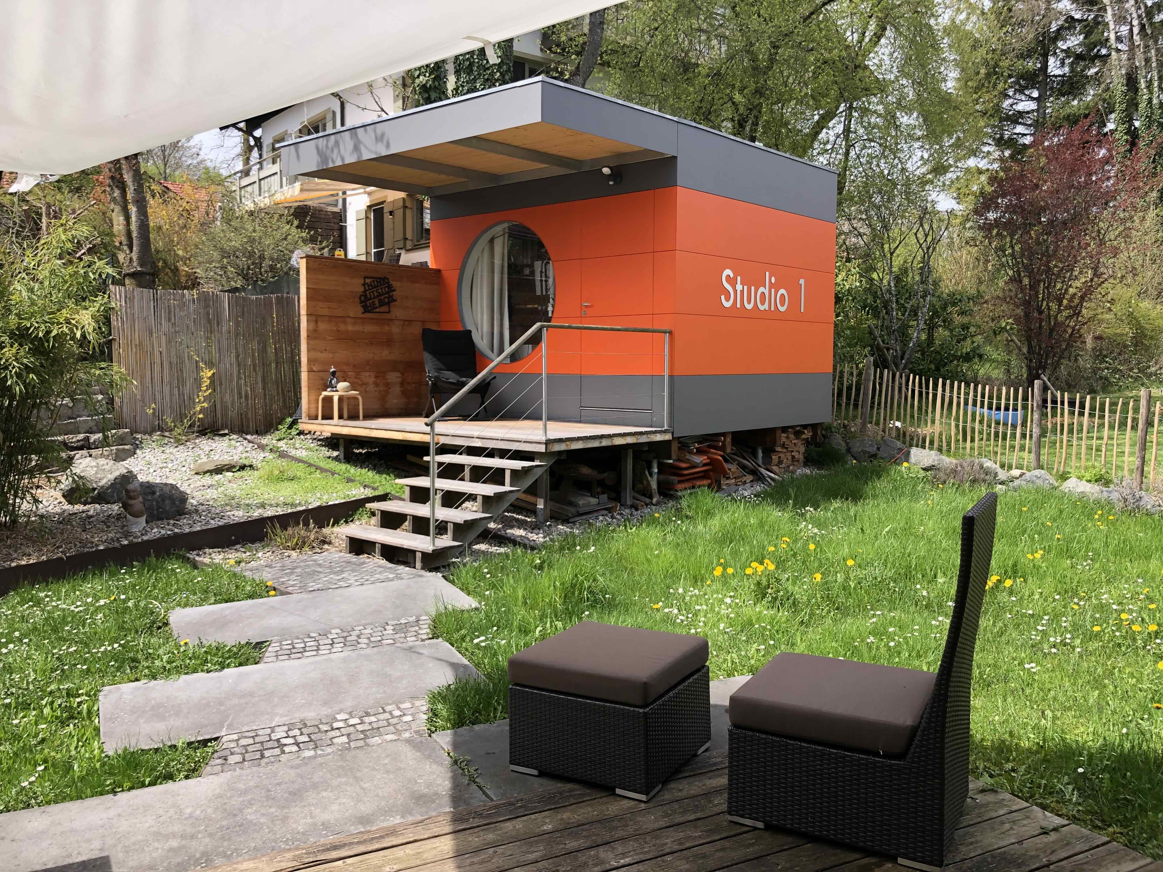 Coworking Space: Garten zur Mitnutzung  - CoWorken in den WestCoastStudios