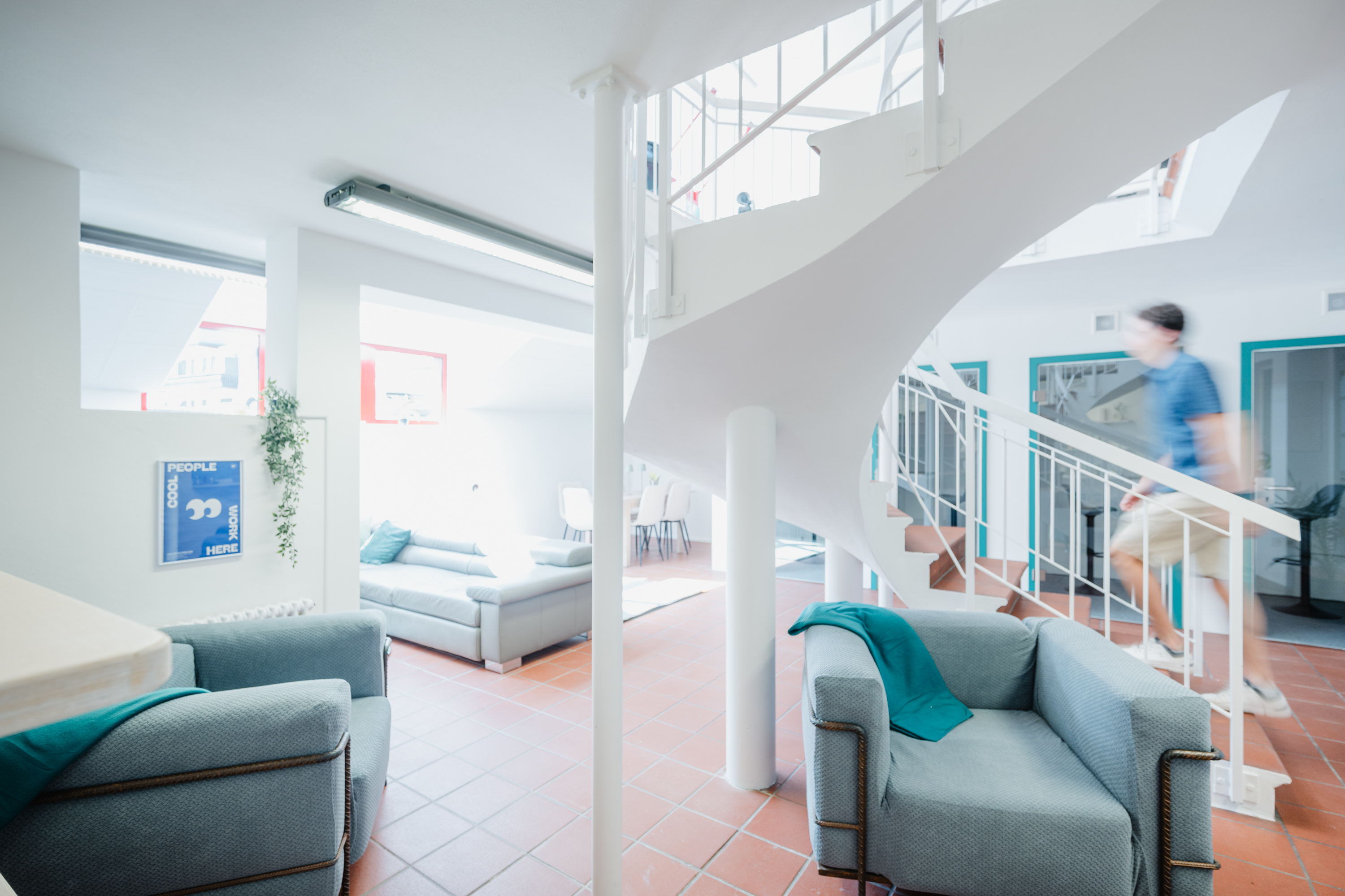 Coworking Space: Ausenthaltsbereich - Impuls Raum