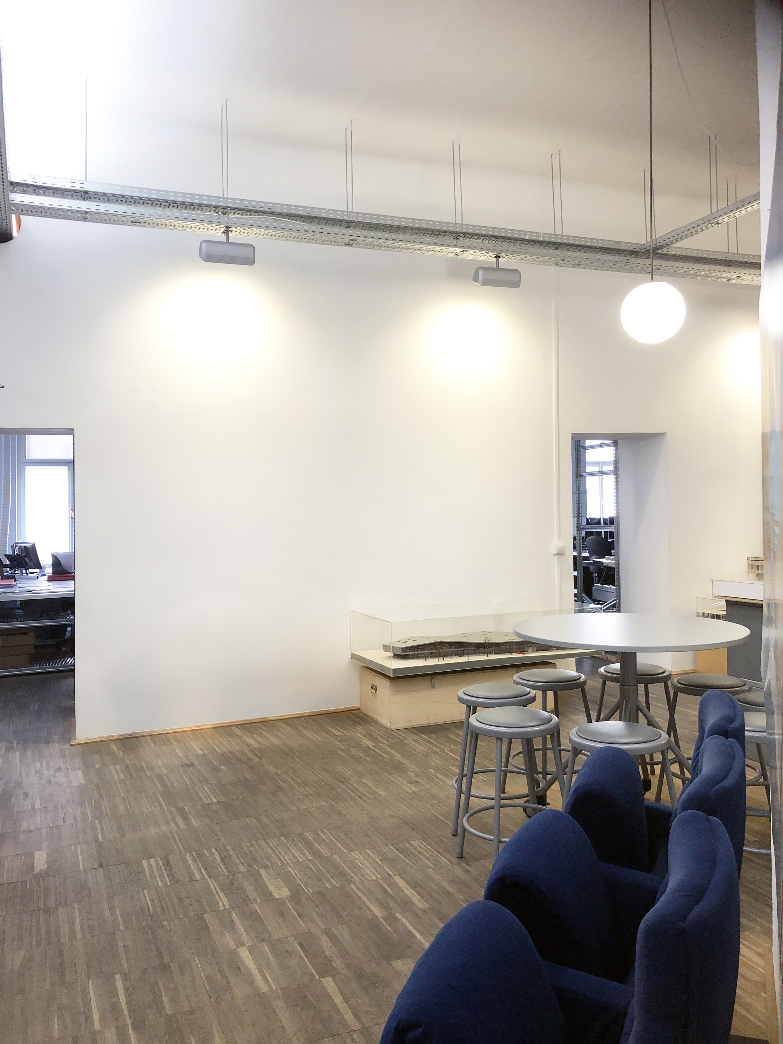 Coworking Spaces - Wien-Stadt Leopoldstadt - Aufenthaltsraum - Arbeitsplätze im Architekturatelier