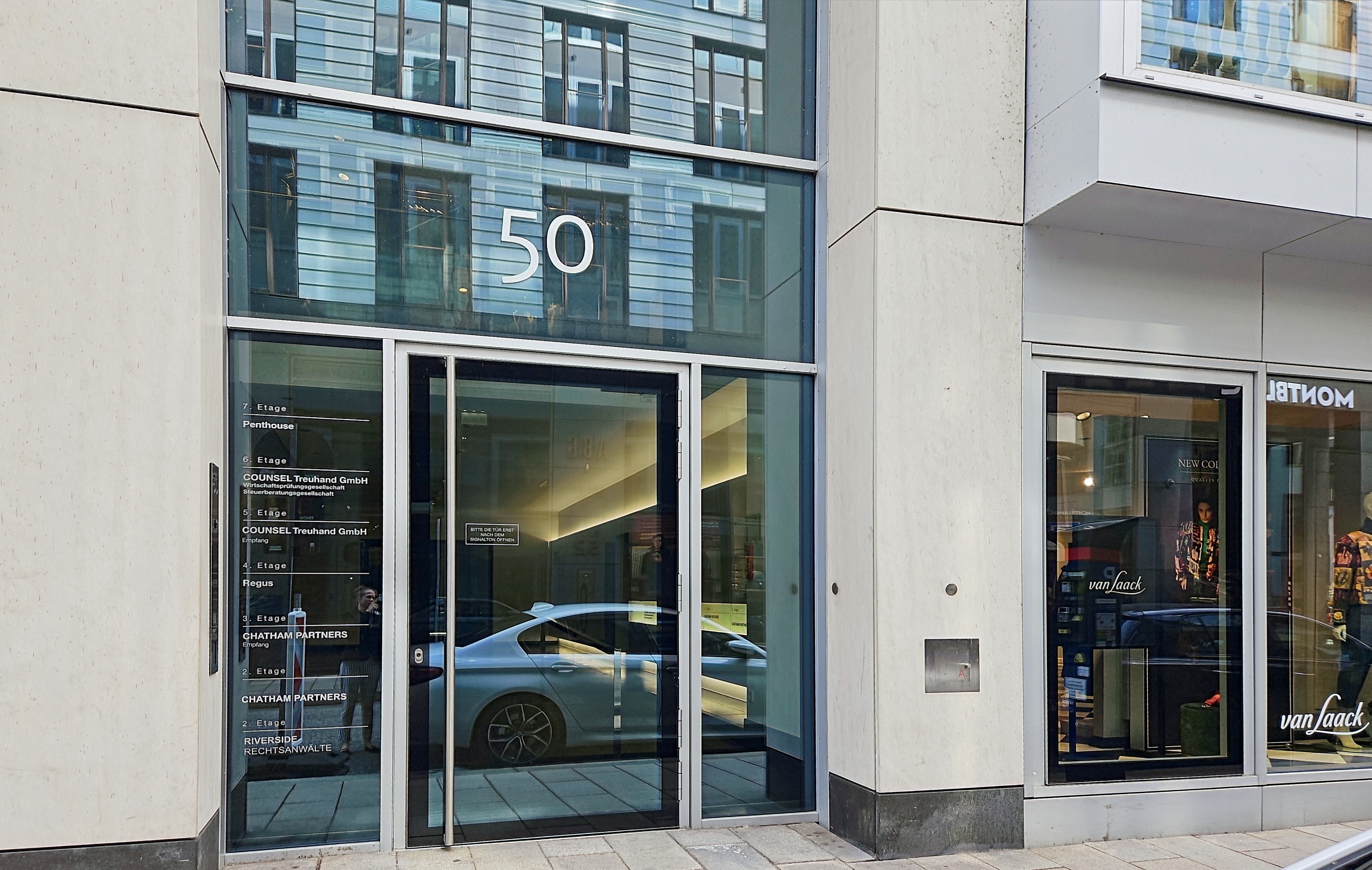 Coworking Spaces - Hamburg-Stadt (Hamburg, Freie und Hansestadt) - Entdecken Sie die vielen Möglichkeiten, um in Neuer Wall 50 auf Ihre Art zu arbeiten