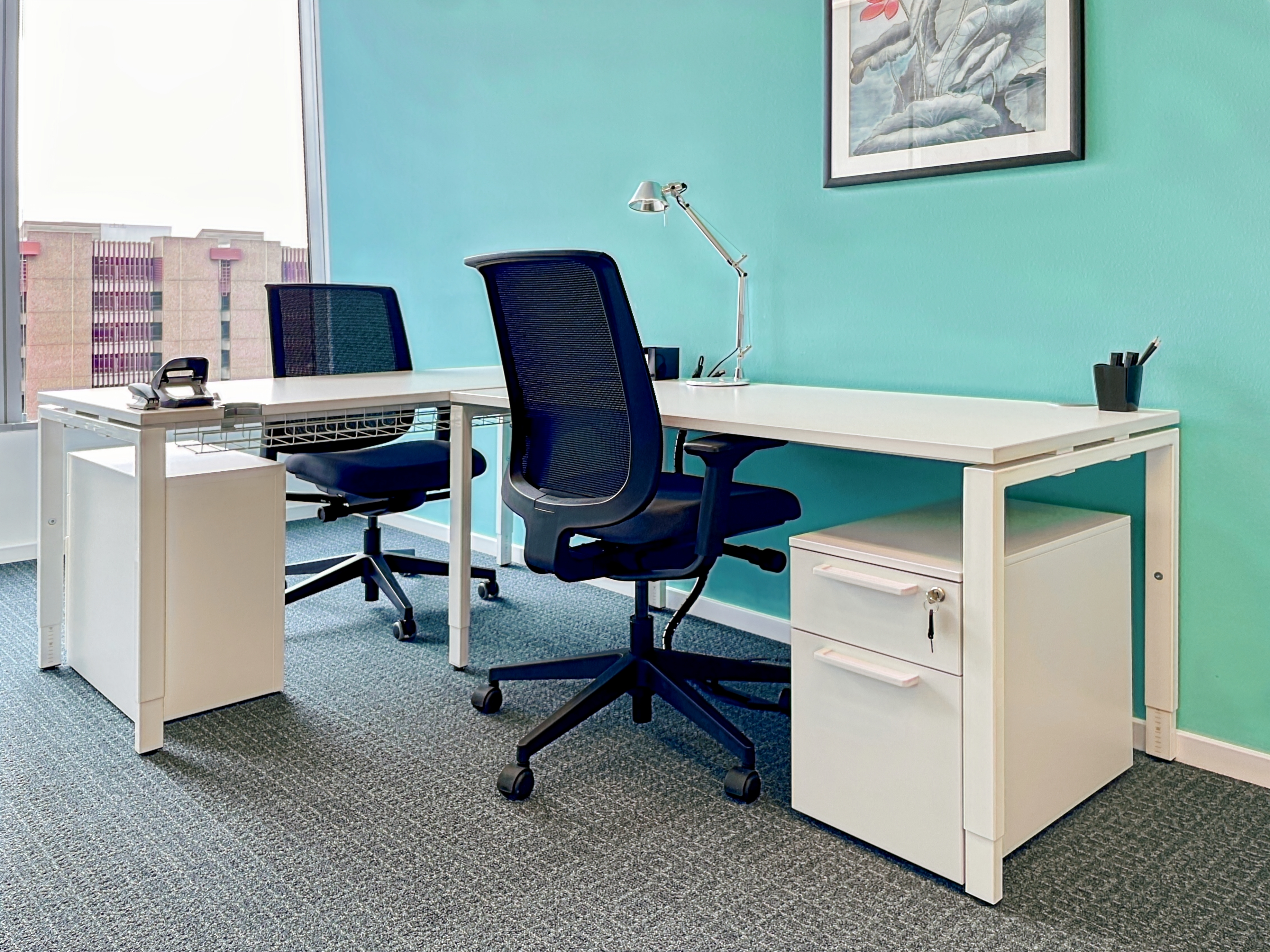 Coworking Space: Flexible Arbeitsplätze in Regus The Squaire Business Center