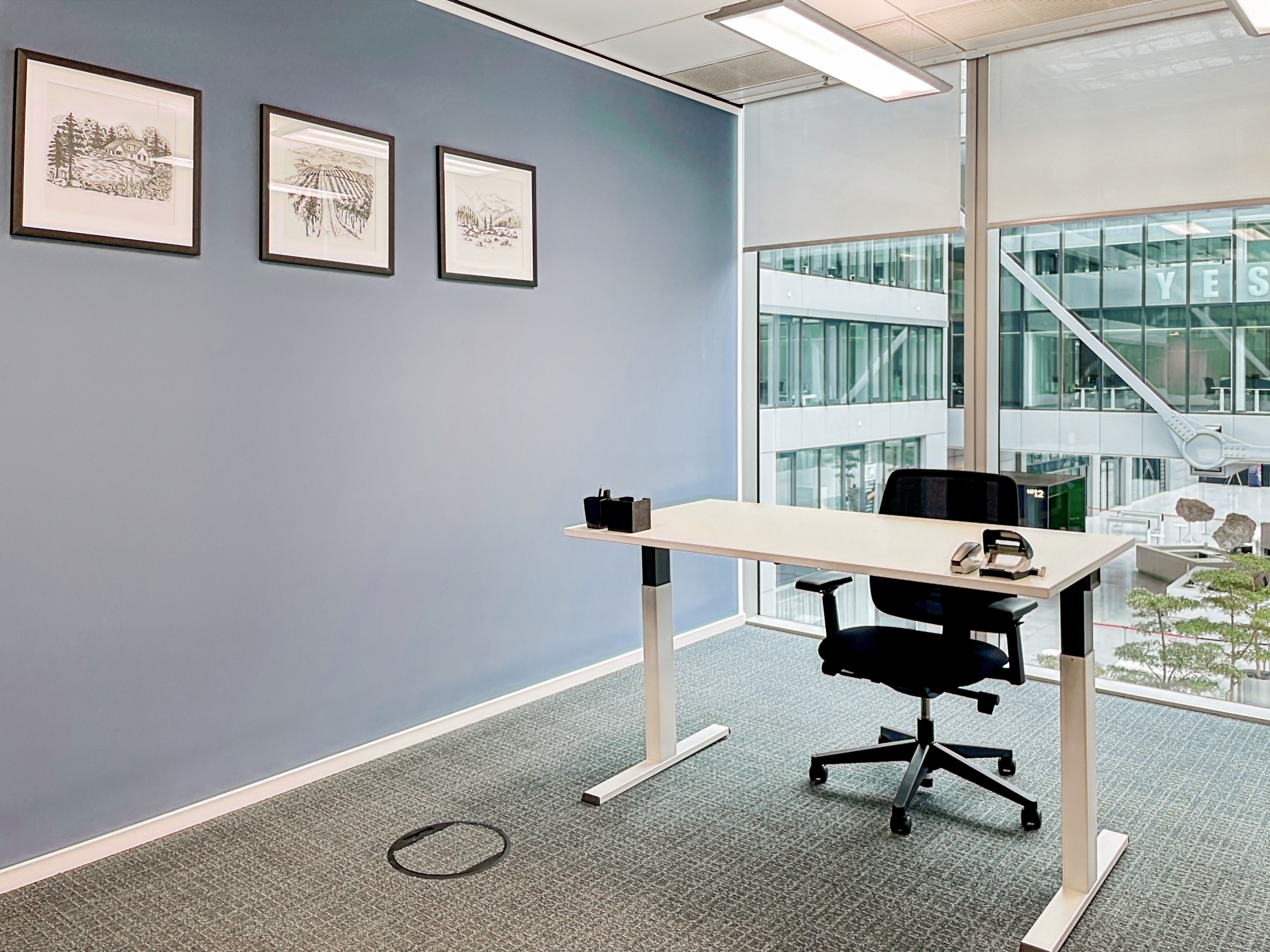 Coworking Space: Flexible Arbeitsplätze in The Squaire Business Center