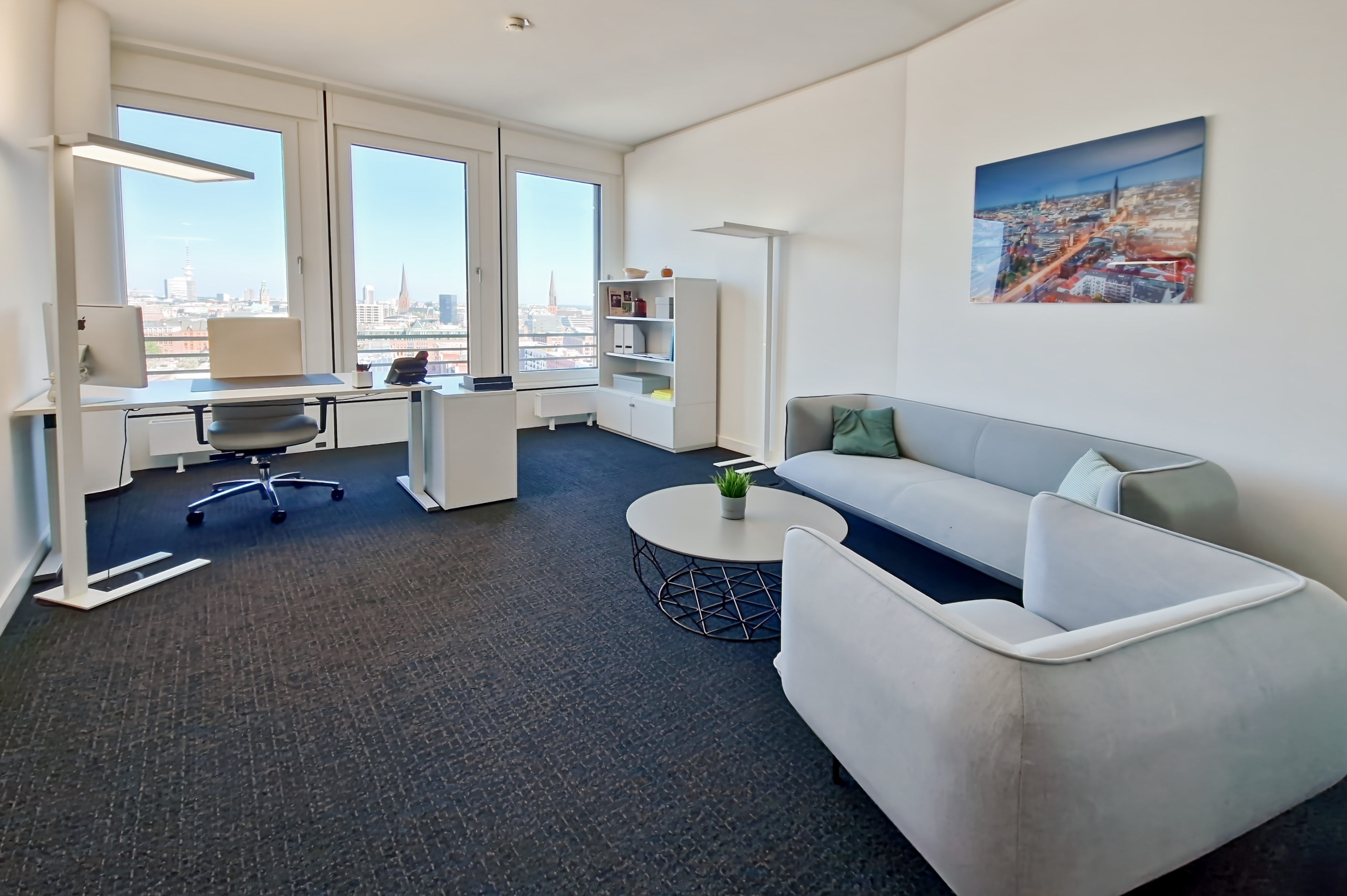 Coworking Space: All-inclusive-Zugang zu Arbeitsplätzen, virtuellen Büros und Besprechungsräumen in SIGNATURE HafenCity