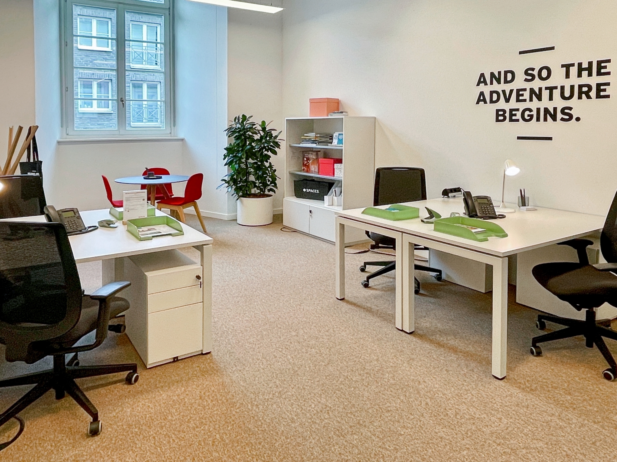 Coworking Space: Flexible Arbeitsplätze in Spaces Andreas Quartier