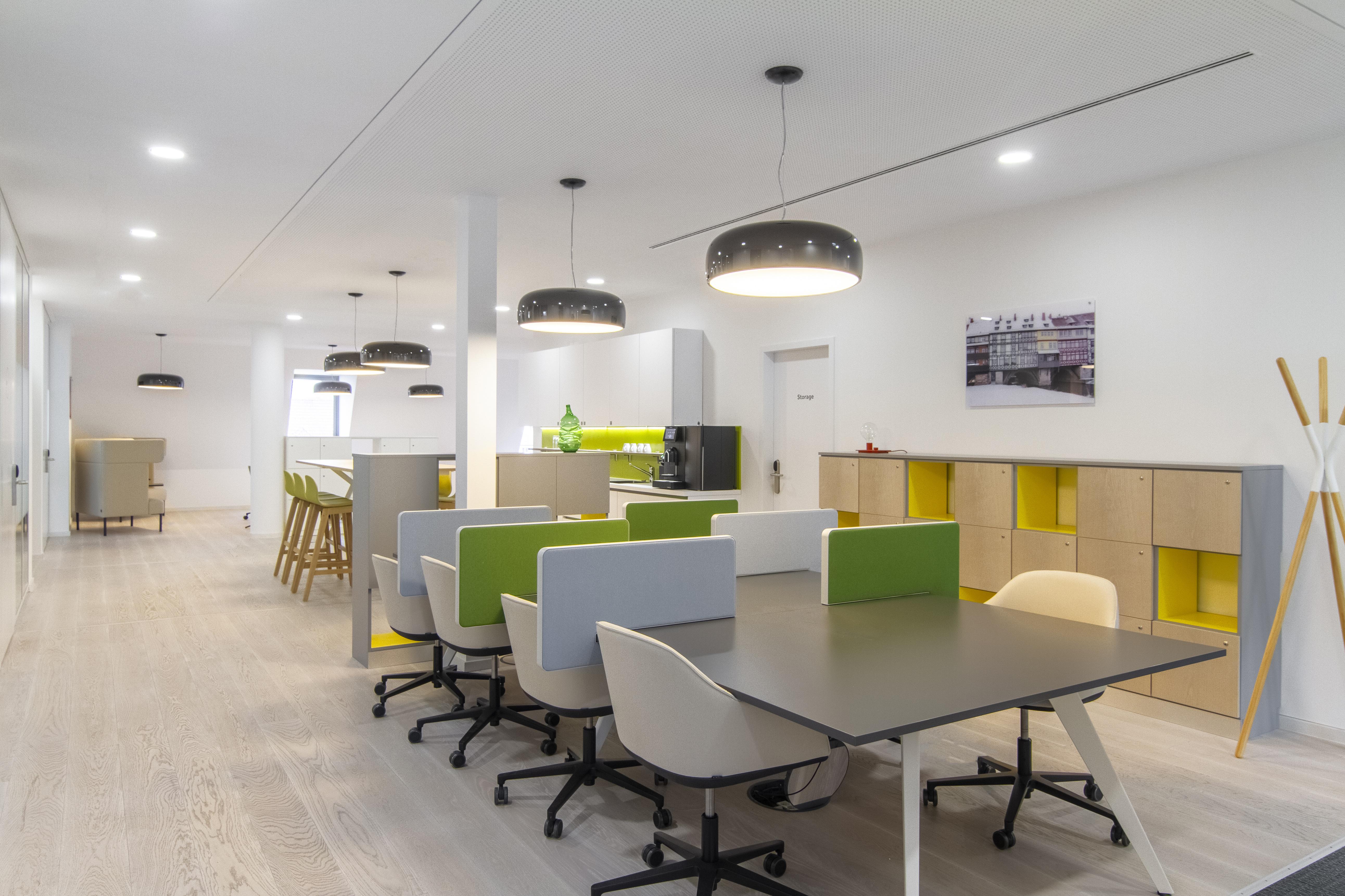 Coworking spaces - Thüringen Nord - Flexible Arbeitsplätze in Regus Erfurt Hauptbahnhof