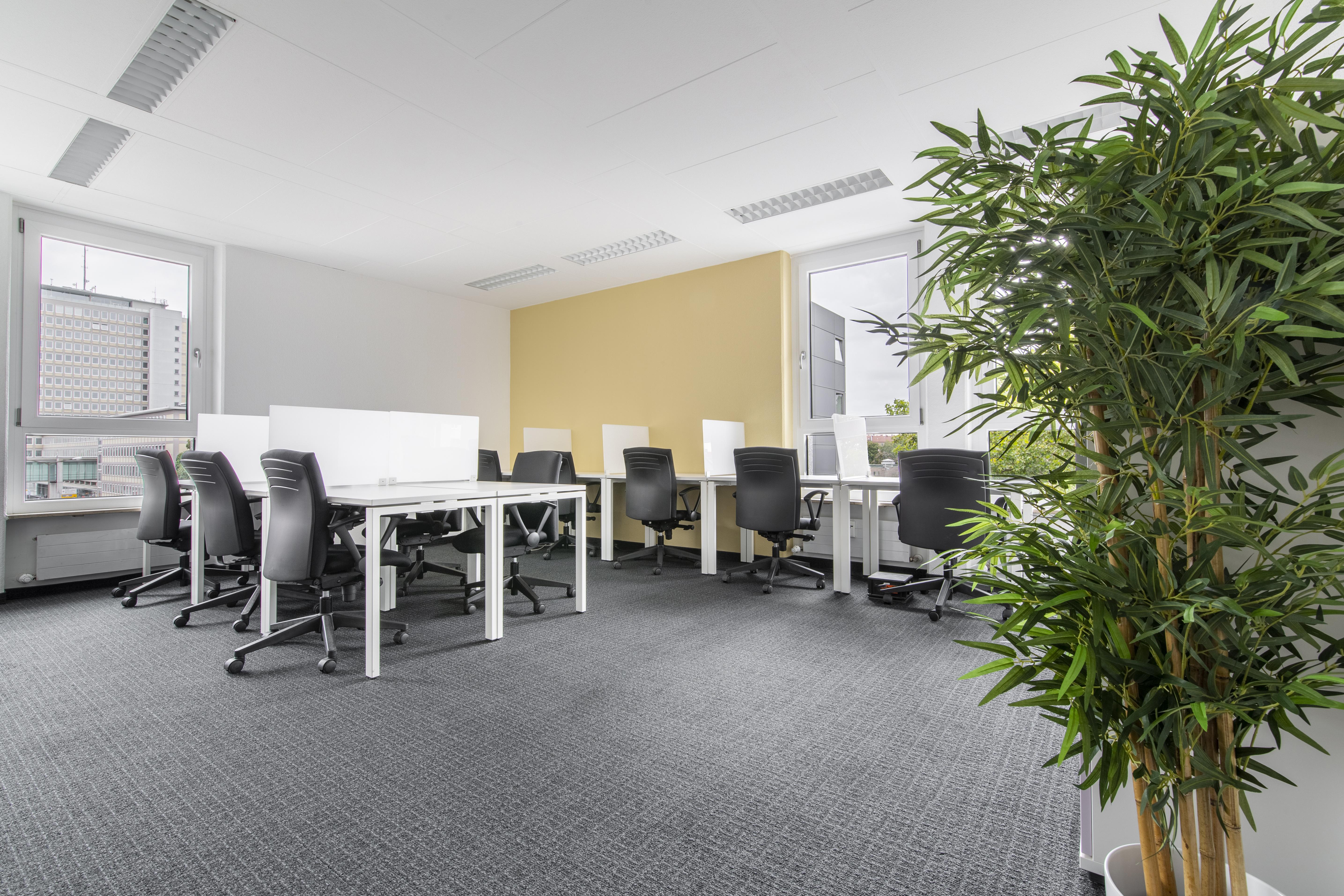 Coworking Space: Meetings, Arbeit und Zusammenarbeit in unseren professionellen Business Center in HQ Plaerrer