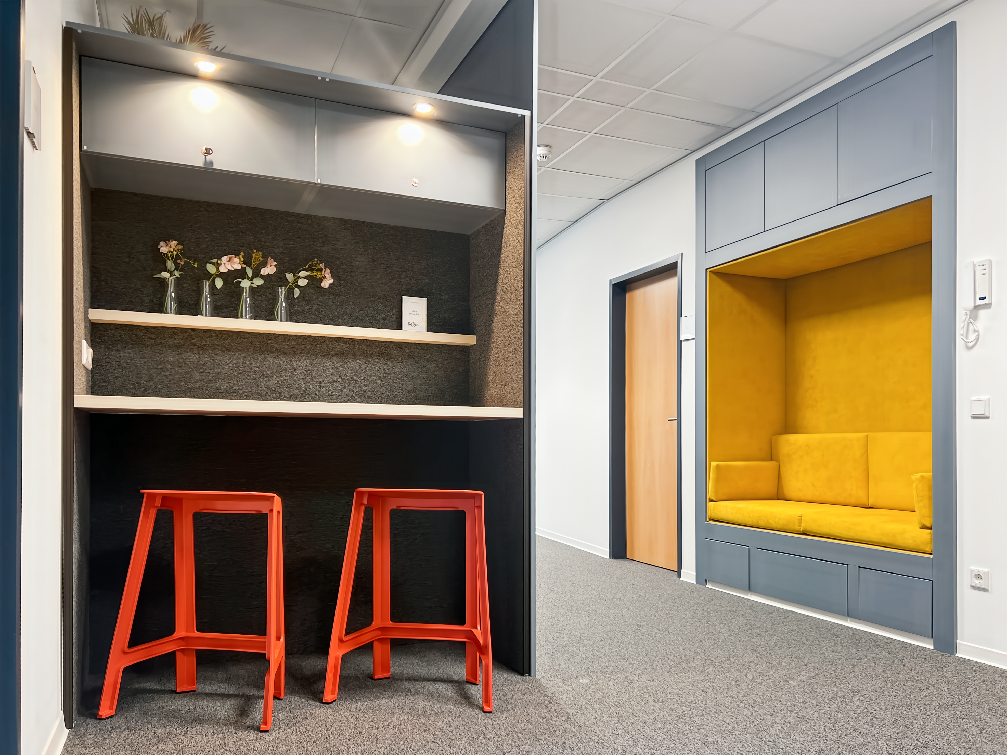 Coworking Space: Flexible Arbeitsplätze in Regus Atrium