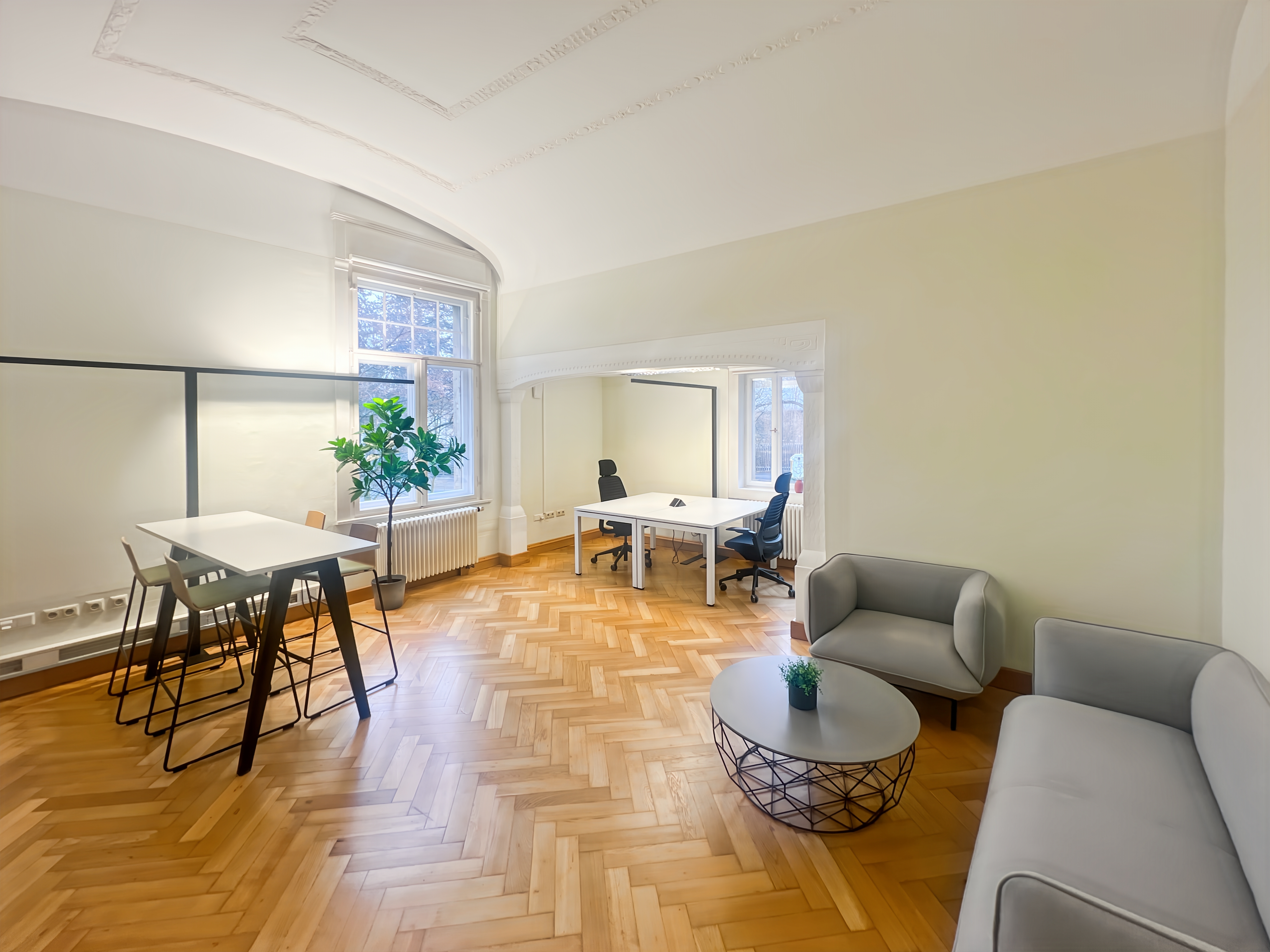 Coworking Space: Flexible Arbeitsplätze in Regus Dresden, Villa Grumbt