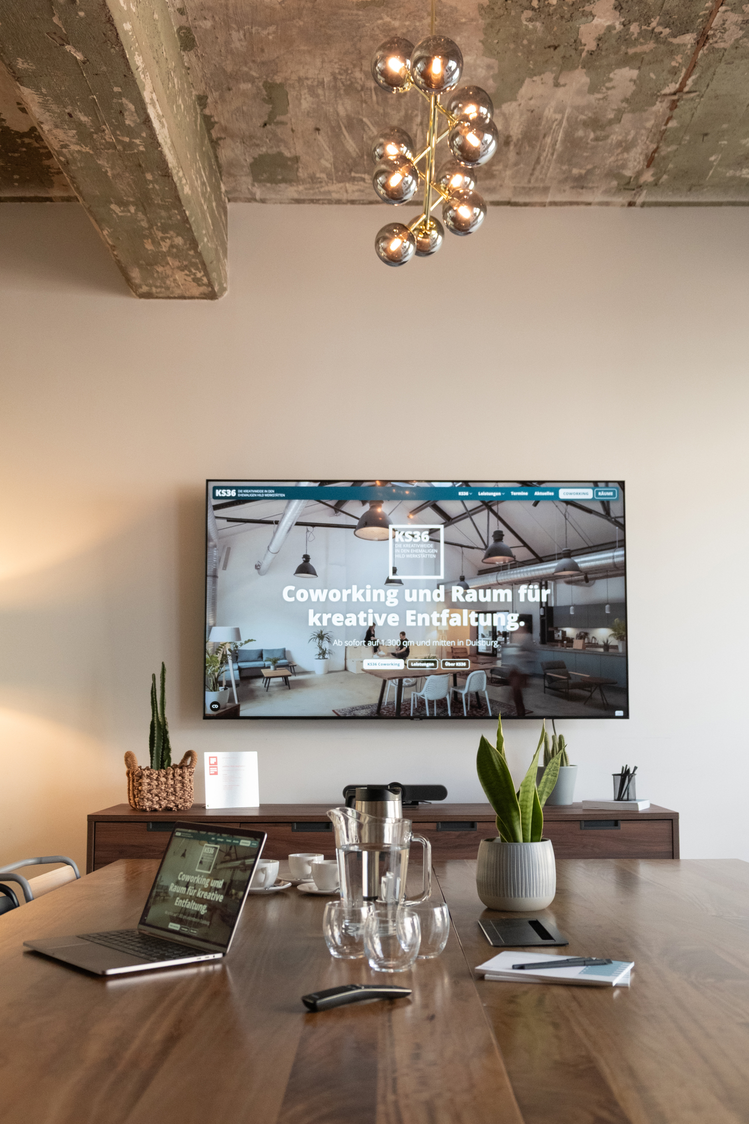 Coworking Space: Meetingraum "Alte Räucherei" - KS36 Coworking auf der Kreativweide in Duisburg