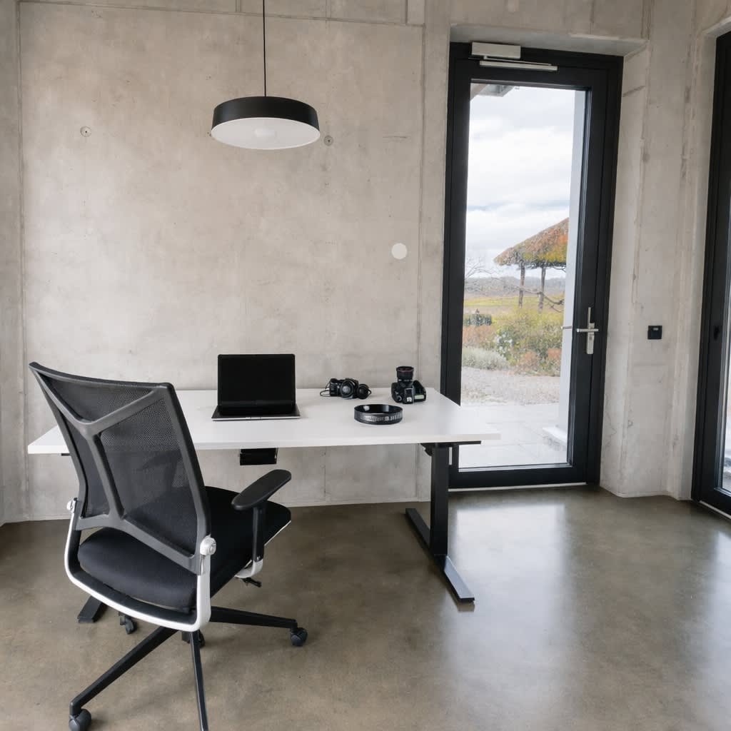 Coworking Spaces - Zugang 24/7 - Baden-Württemberg - Hochwertig ausgestatteter fester Arbeitsplatz mit viel Tageslicht für deine täglichen Projekte. - Innergarden Community