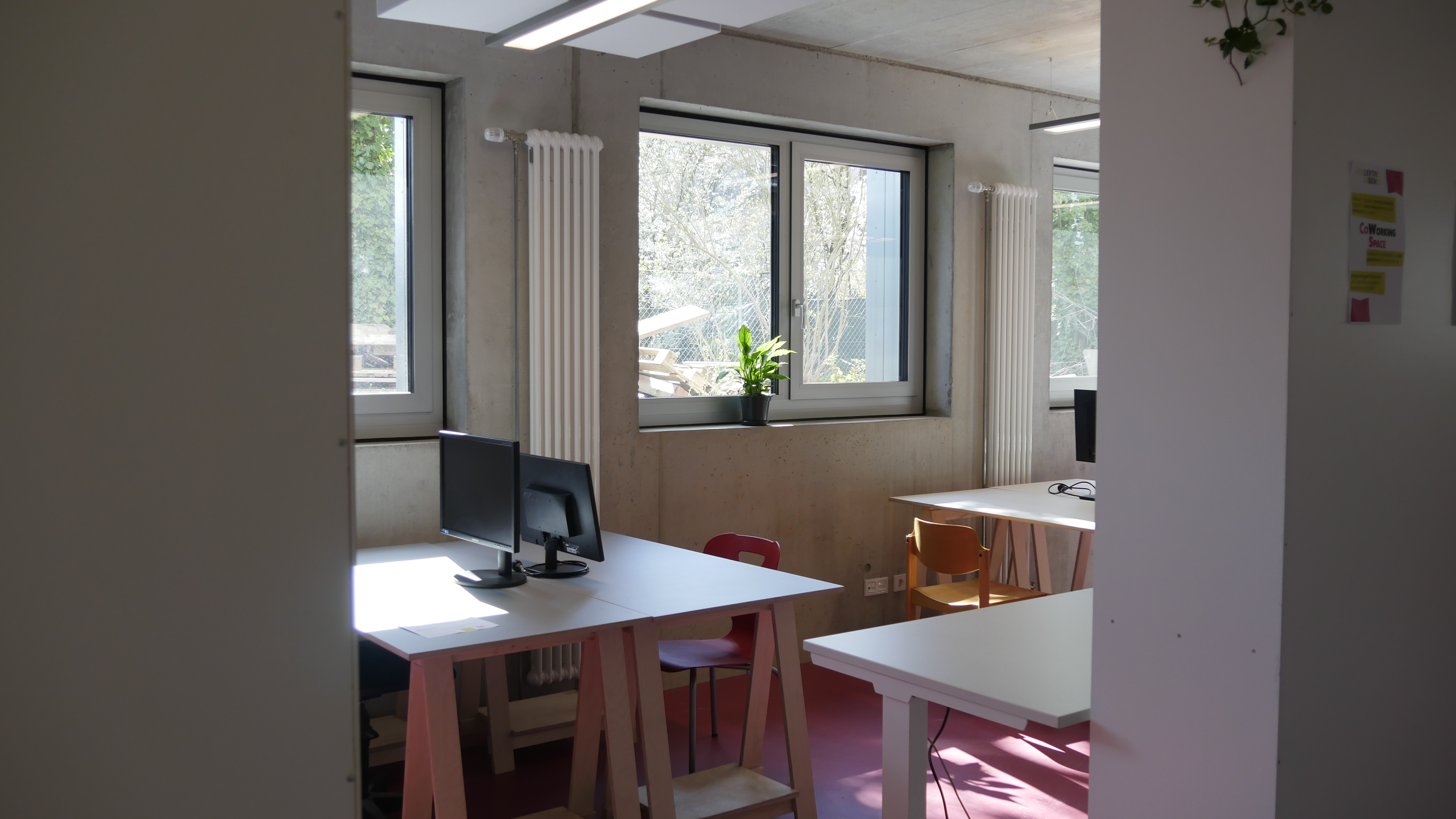 Coworking Space: Teambereiche oder Einzelbereiche - KOLLE Frankfurt