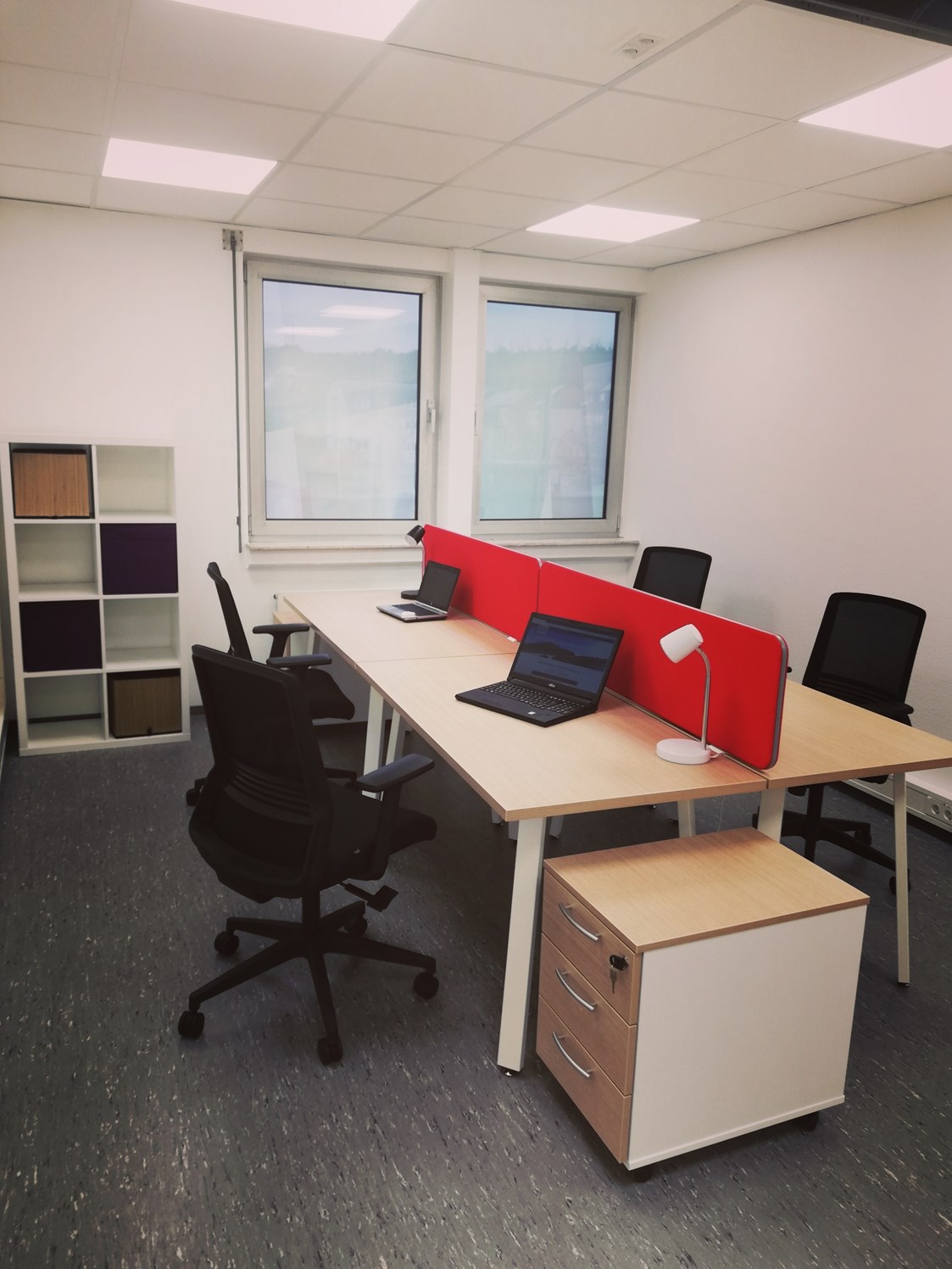 Coworking Space: Fix oder Flex Desk
Maximal 4 Personen - Coworking DEULUX