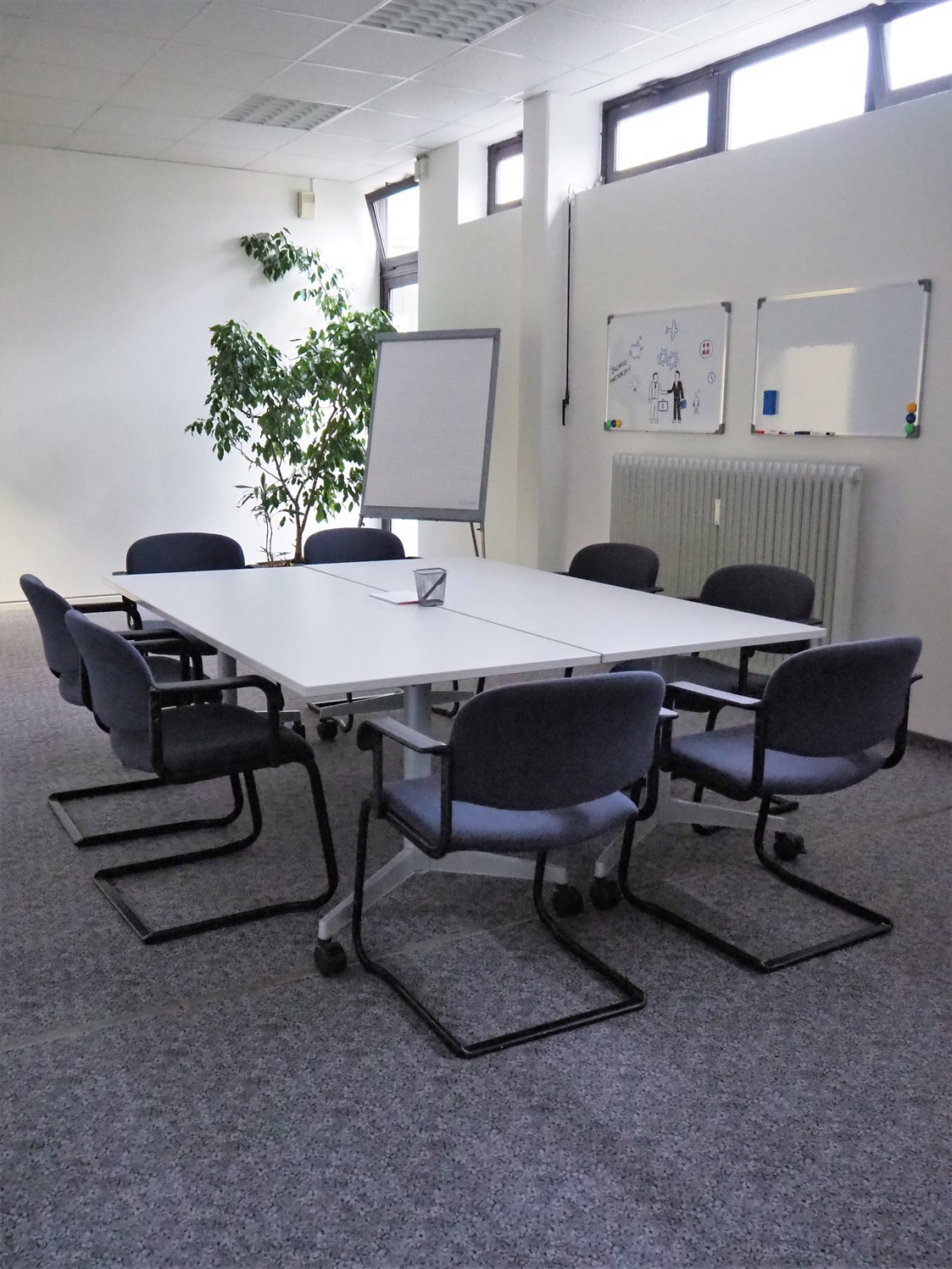 Coworking Space: Meetingraum 01 - hib COWORKING Nürnberg
