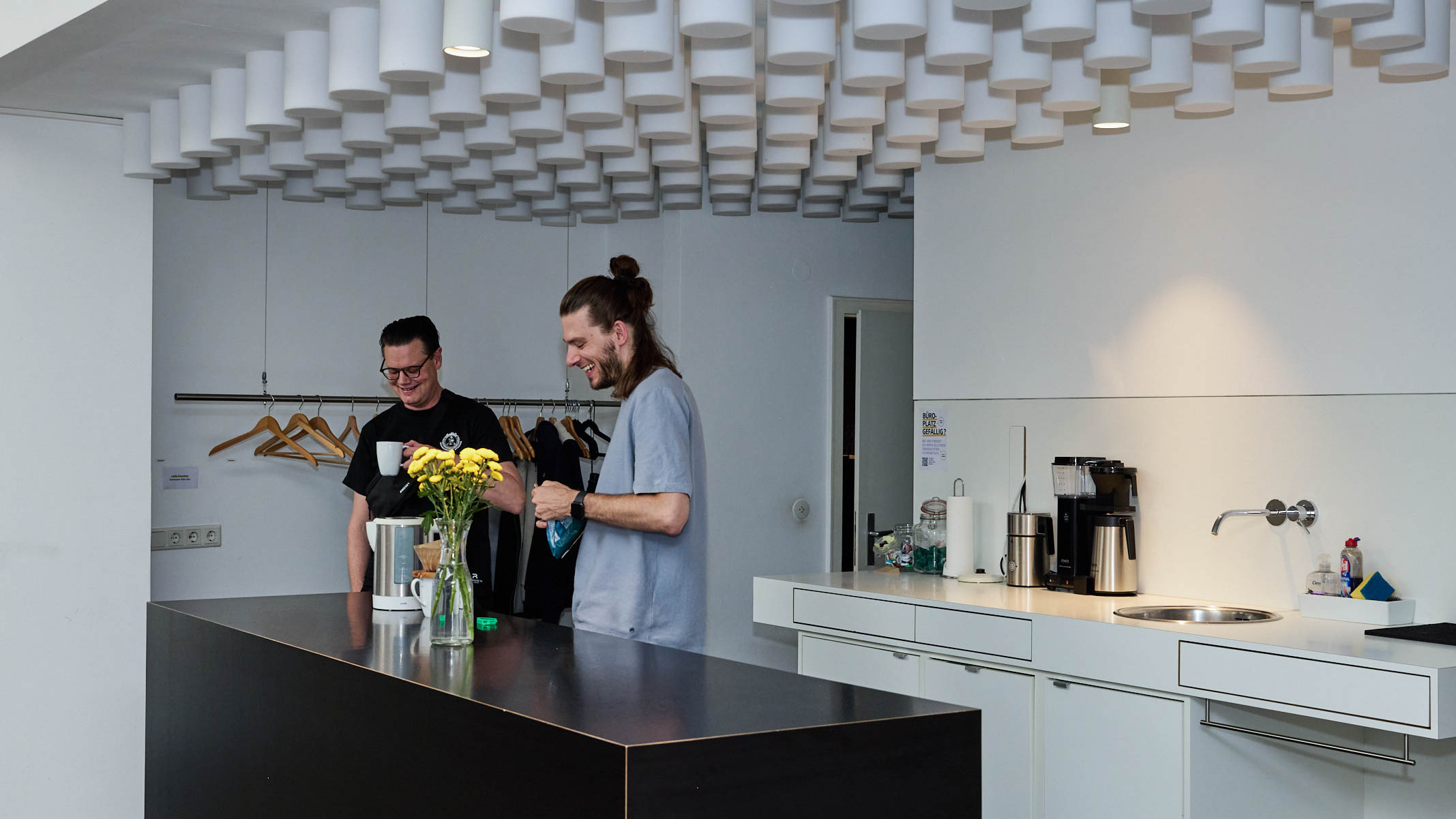 Coworking Space: Küche im Open Space - Klüngelspace