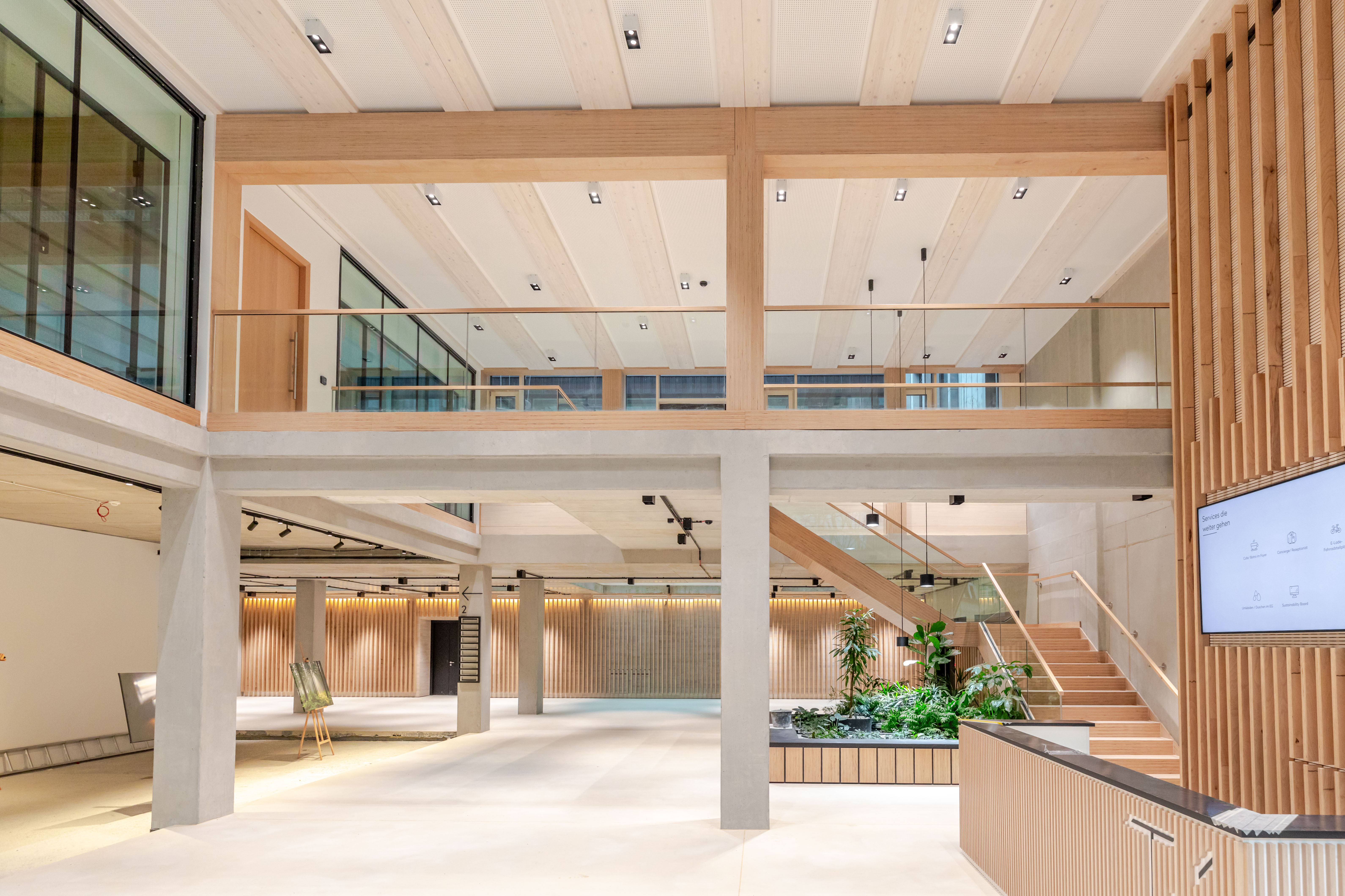 Coworking Space: Eingang - Satellit Tri