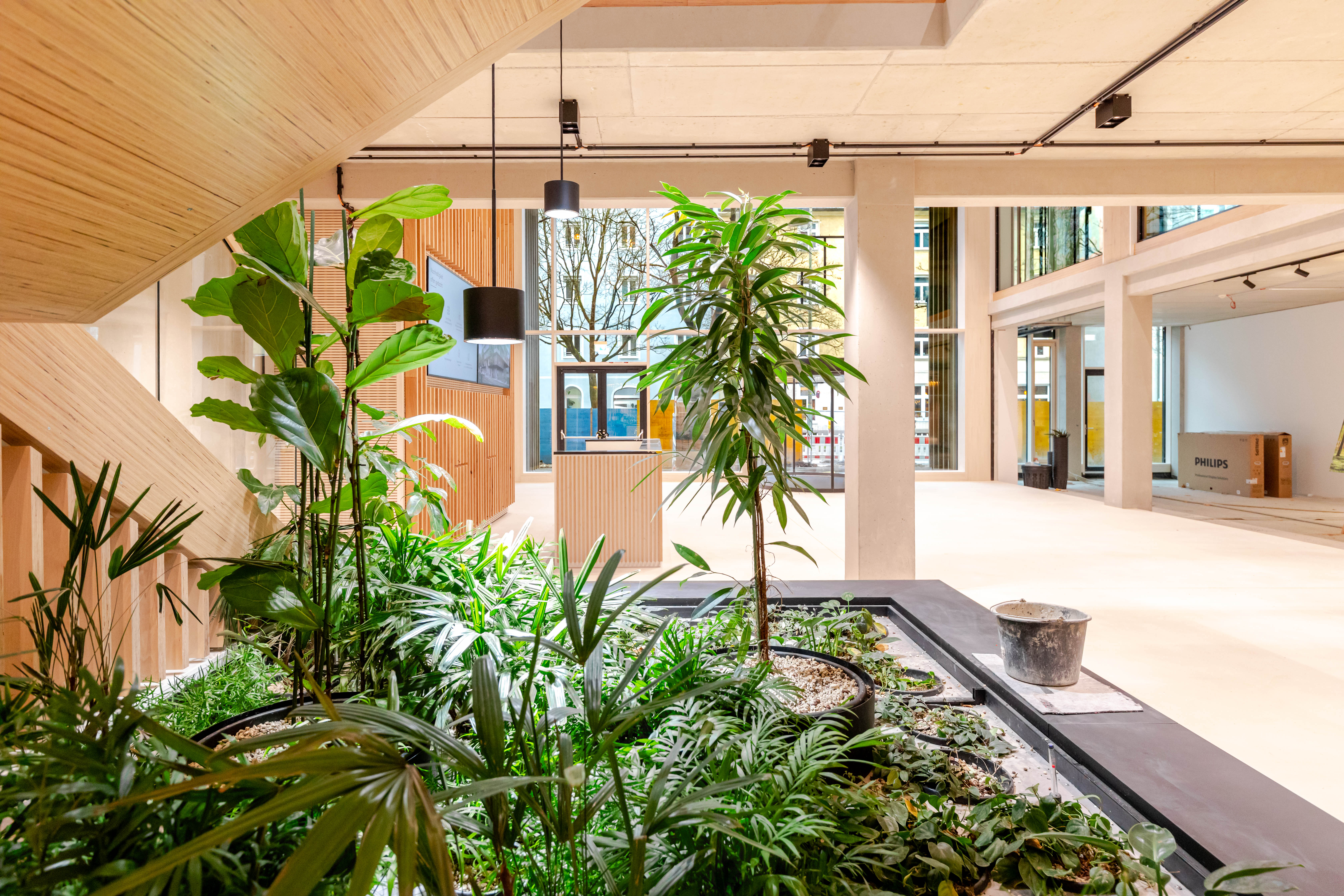 Coworking Space: Eingang - Satellit Tri