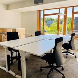 Coworking Space: Je nachdem welches Paket du buchen möchtest, stehen dir unsere Räumlichkeiten bis zu 24 Stunden an 7 Tagen in der Woche zur Verfügung. - GO! Work - Coworking in Oldenburg