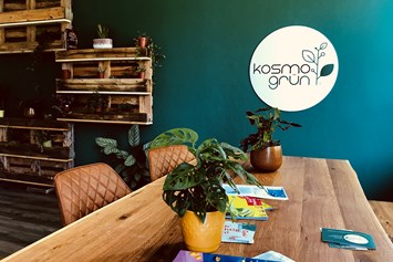Coworking Space: Loungebereich - Kosmogrün - Zentrum für soziale Innovation und lokale Nachhaltigkeit