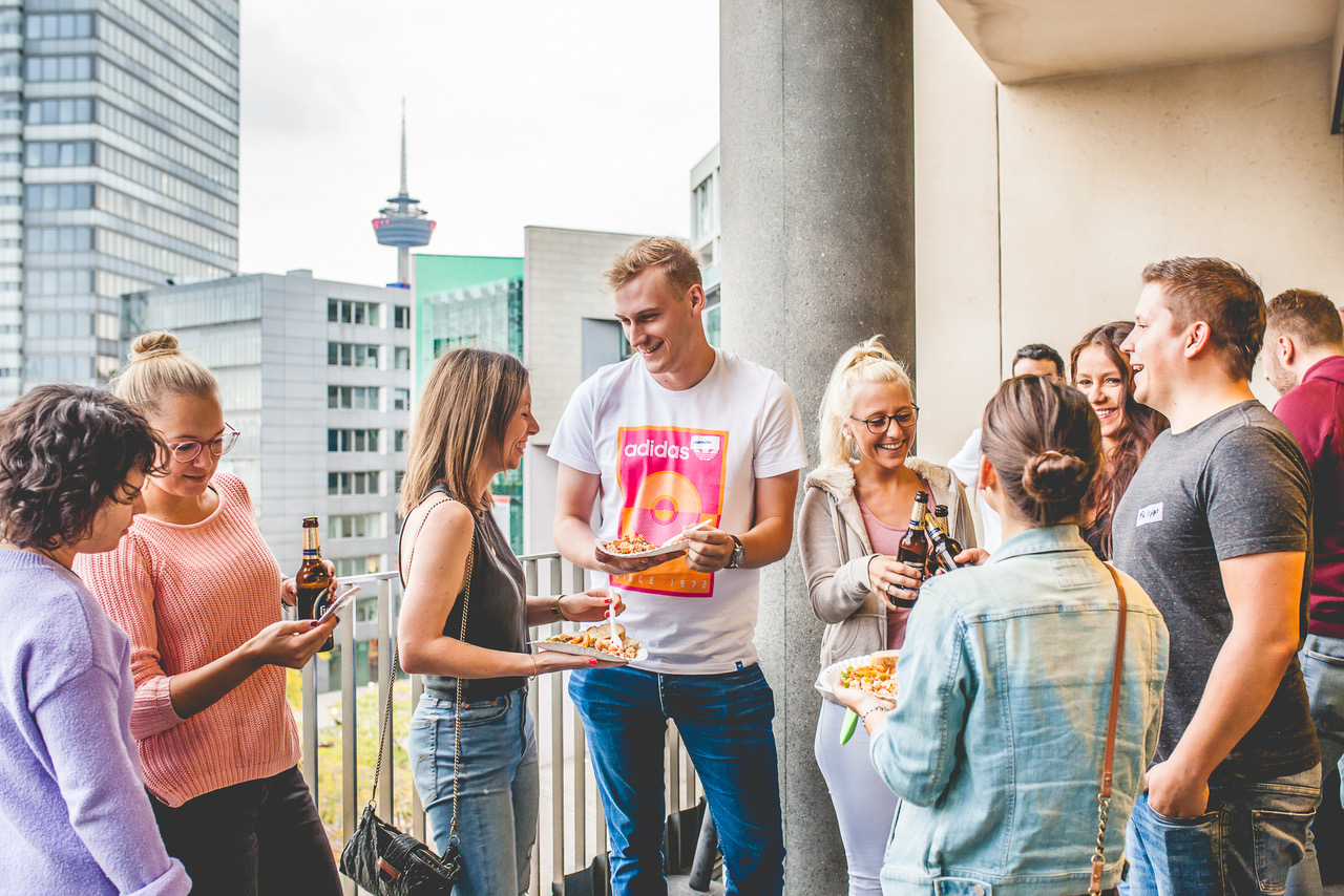 Coworking Space: Balkon - STARTPLATZ Köln