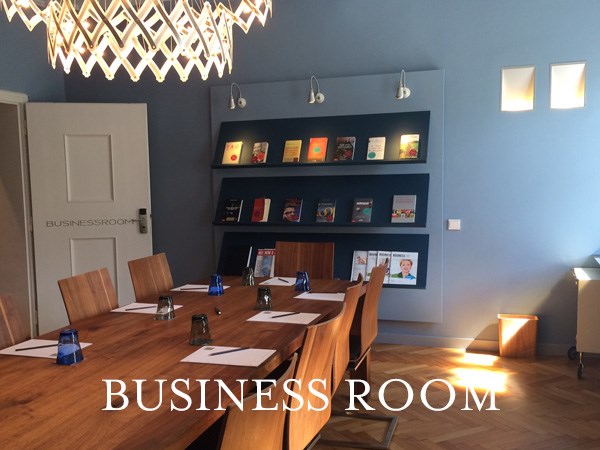 Coworking Space: Businessroom, Seminarraum bis 10 Personen mietbar stündlich, oder tageweise - Hotel & Villa Auersperg