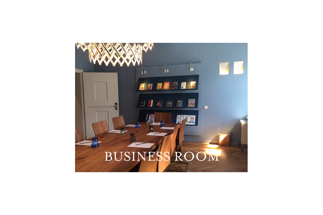 Coworking Space: Businessroom, Seminarraum bis 10 Personen mietbar stündlich, oder tageweise - Hotel & Villa Auersperg