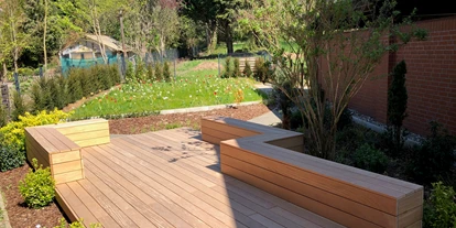 Coworking Spaces - Niedersachsen - Im Garten kannst du durchatmen und neue Kraft tanken.  - DSTATION KreativCampus