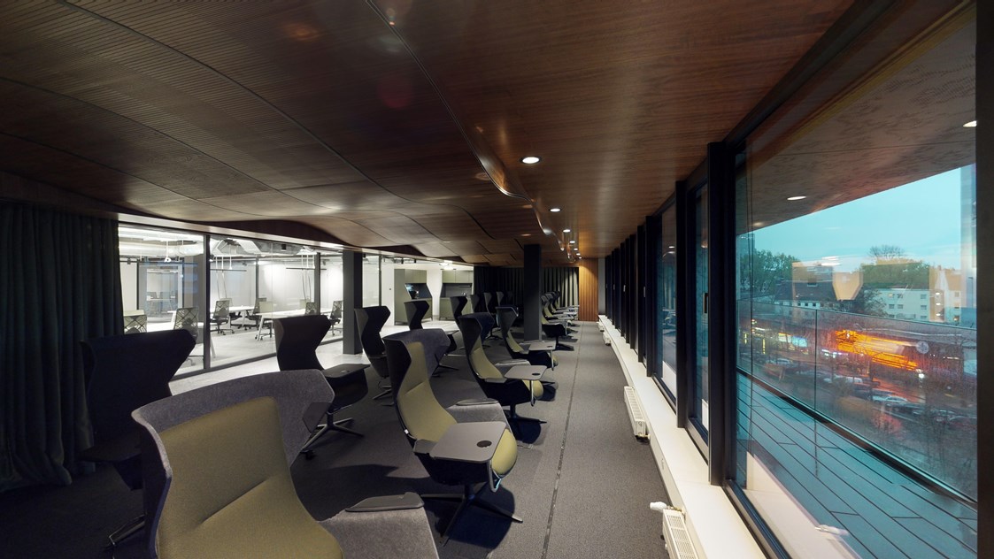 Coworking Space: Skyseats mit Blick auf den Kiez - Hamburger Ding